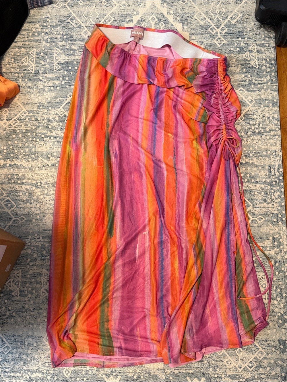 Show me your Mumu skirt size XL - electric waist band